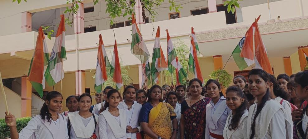 हर घर तिरंगा एवं पर्यावरण की सुरक्षा